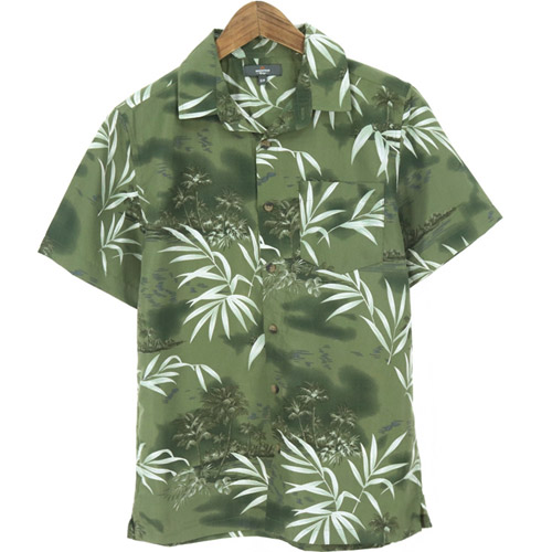 MOUNTAIN 하와이안 남방 셔츠 SIZE 97 루스, ROOS